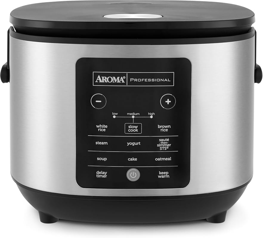 AROMA® 6-Cup / 12-Cup  Slow Cook Rice Cooker and Brown Rice Cooker wit