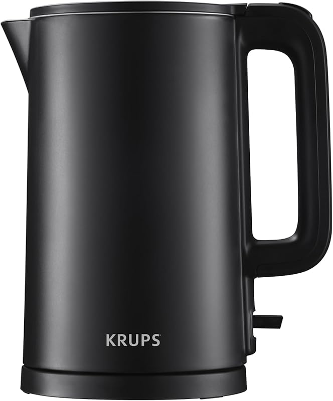 KRUPS 1.5L Electric Kettle Stainless Steel Cool Touch Interior, Fast B