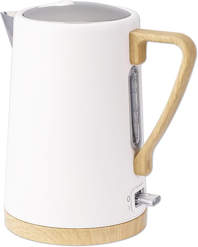 1.7L 1500W Wide Mouth Electric Kettle - Stainless Steel Interior - Rap