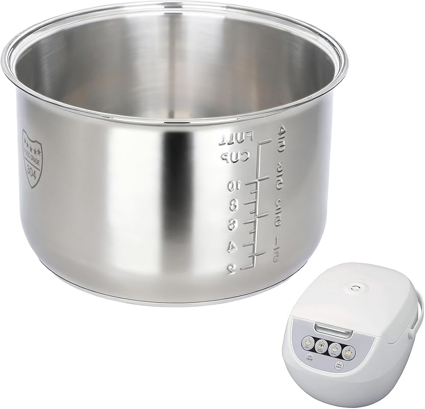 Rice Cooker 10 Cup Inner Pot Compatible with Tiger JBV-A18U,Non-Stick 