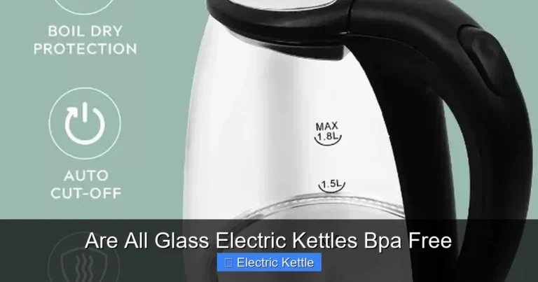 Are All Glass Electric Kettles Bpa Free