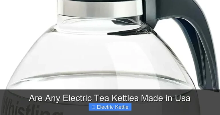 Are Any Electric Tea Kettles Made in Usa