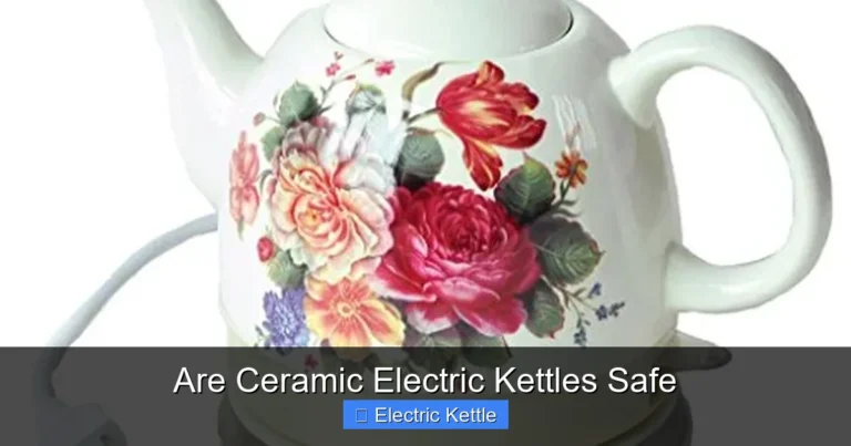 Are Ceramic Electric Kettles Safe