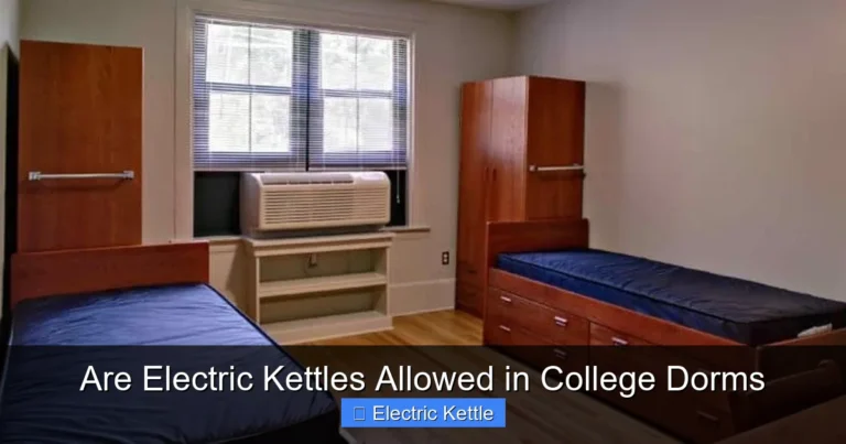 Are Electric Kettles Allowed in College Dorms