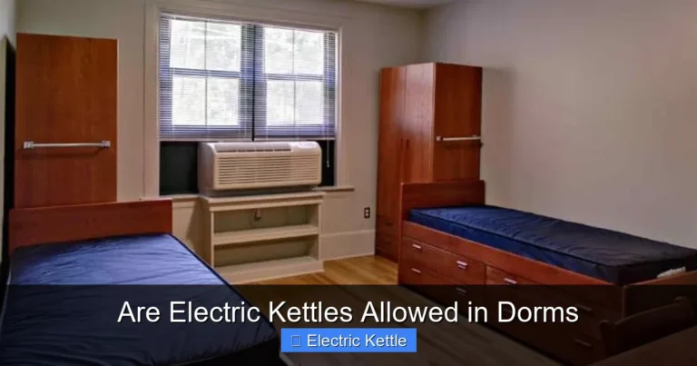 Are Electric Kettles Allowed in Dorms