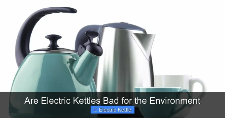 Are Electric Kettles Bad for the Environment
