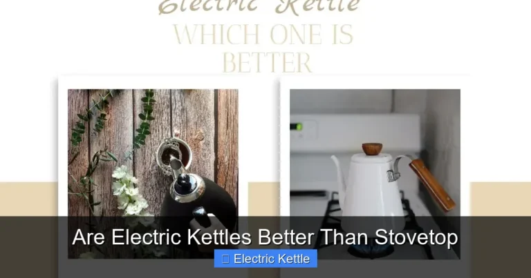 Are Electric Kettles Better Than Stovetop