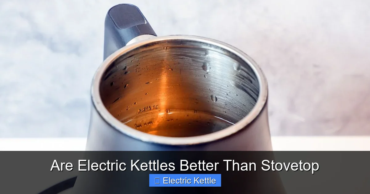 Are Electric Kettles Better Than Stovetop
