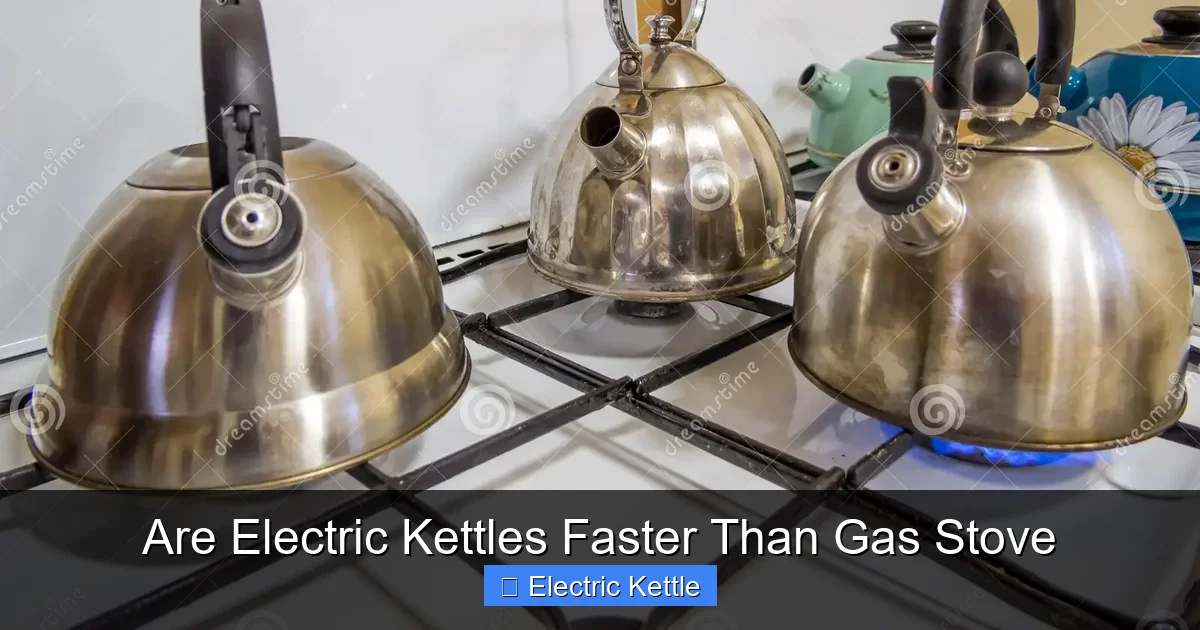 Are Electric Kettles Faster Than Gas Stove