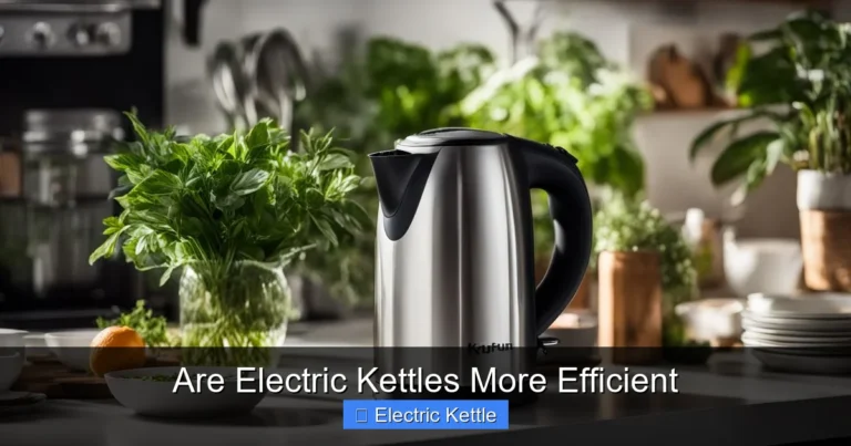 Are Electric Kettles More Efficient