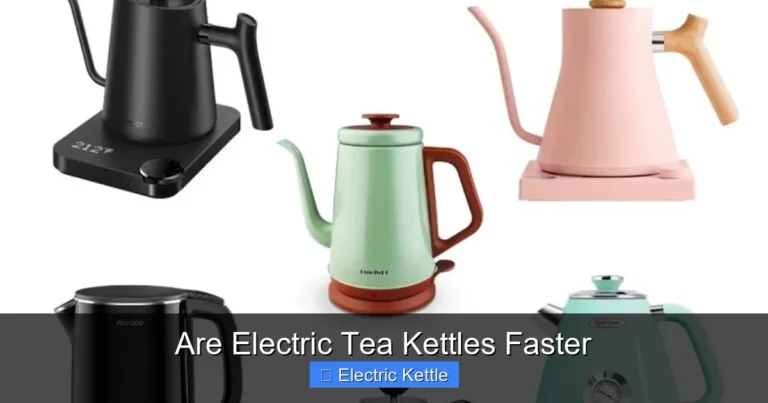Are Electric Tea Kettles Faster