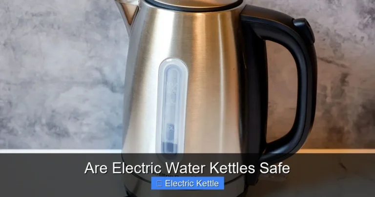 Are Electric Water Kettles Safe
