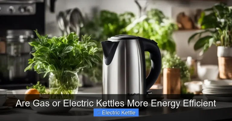 Are Gas or Electric Kettles More Energy Efficient
