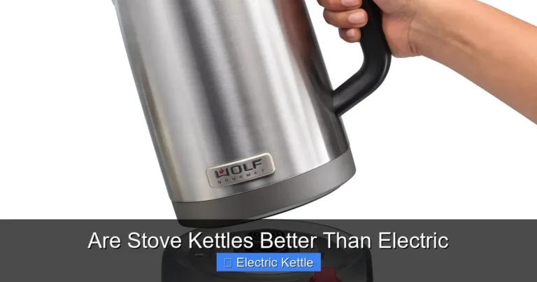 Are Stove Kettles Better Than Electric