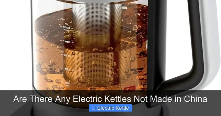 Are There Any Electric Kettles Not Made in China