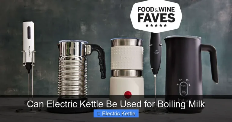 Can Electric Kettle Be Used for Boiling Milk