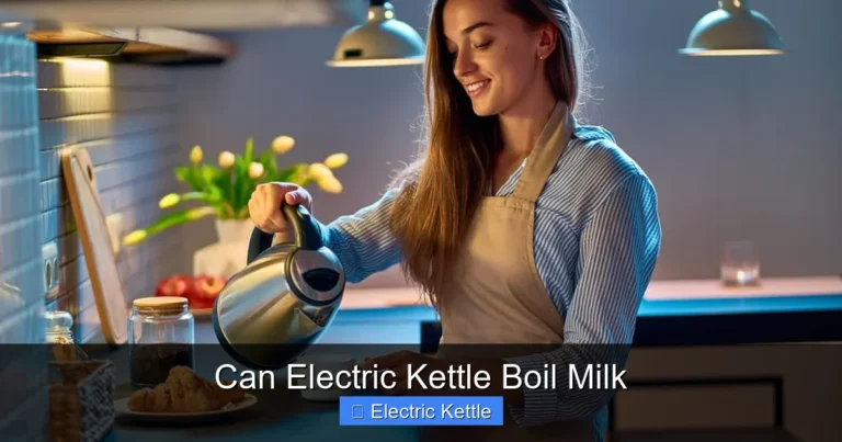Can Electric Kettle Boil Milk