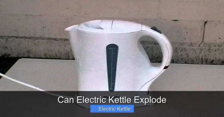 Can Electric Kettle Explode