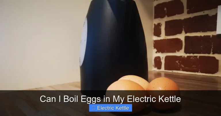 Can I Boil Eggs in My Electric Kettle