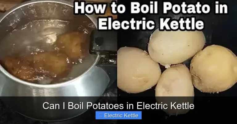Can I Boil Potatoes in Electric Kettle