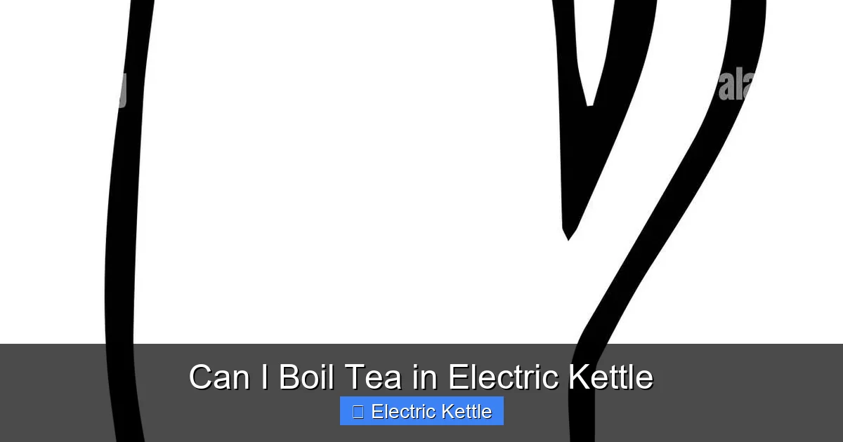 Can I Boil Tea in Electric Kettle