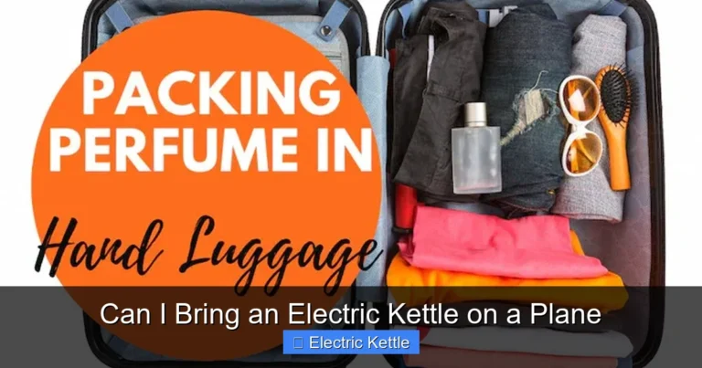 Can I Bring an Electric Kettle on a Plane