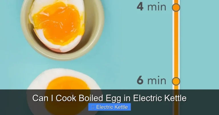 Can I Cook Boiled Egg in Electric Kettle