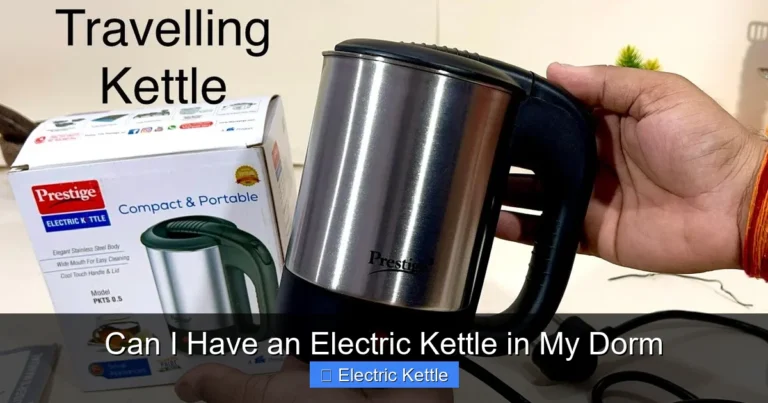 Can I Have an Electric Kettle in My Dorm
