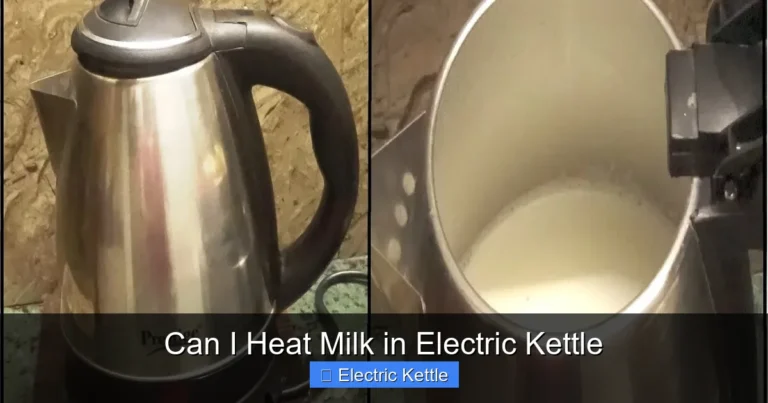 Can I Heat Milk in Electric Kettle