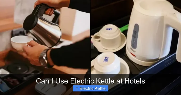 Can I Use Electric Kettle at Hotels