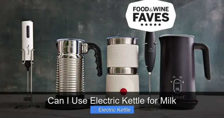 Can I Use Electric Kettle for Milk