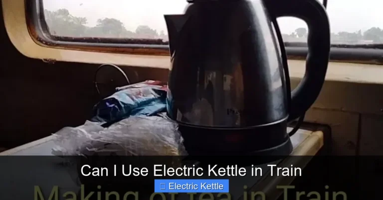 Can I Use Electric Kettle in Train