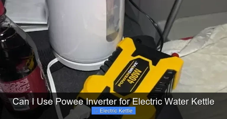 Can I Use Powee Inverter for Electric Water Kettle