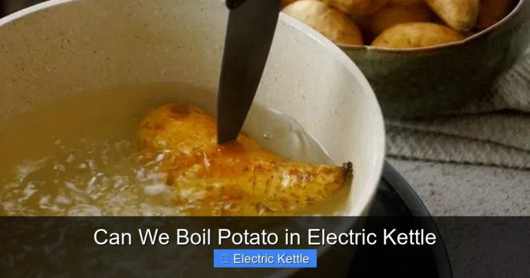 Can We Boil Potato in Electric Kettle