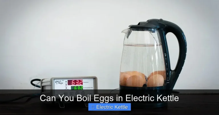 Can You Boil Eggs in Electric Kettle