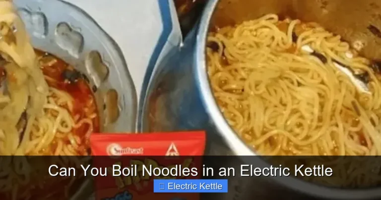 Can You Boil Noodles in an Electric Kettle