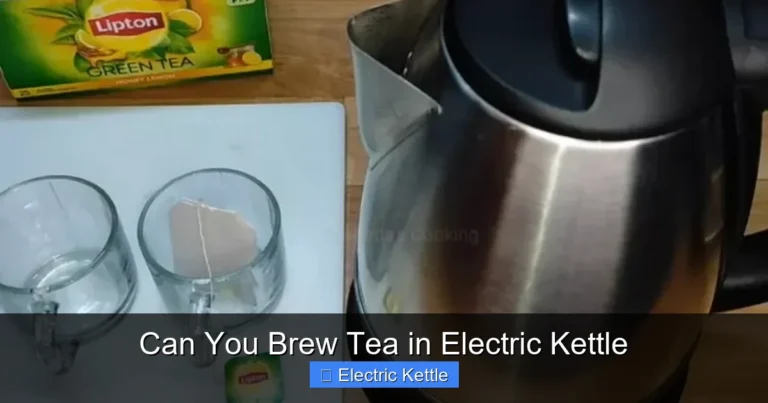 Can You Brew Tea in Electric Kettle