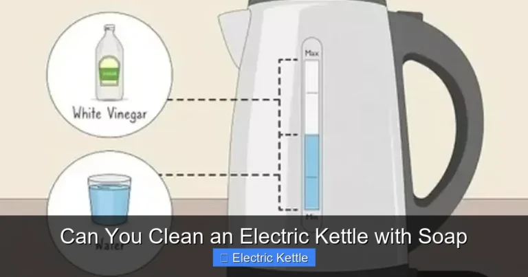 Can You Clean an Electric Kettle with Soap