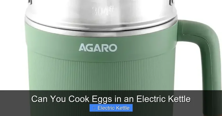 Can You Cook Eggs in an Electric Kettle