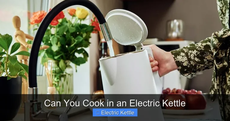 Can You Cook in an Electric Kettle