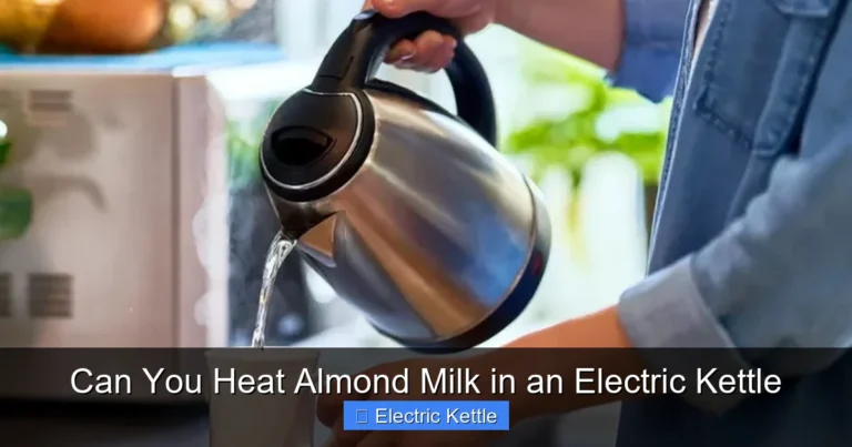 Can You Heat Almond Milk in an Electric Kettle