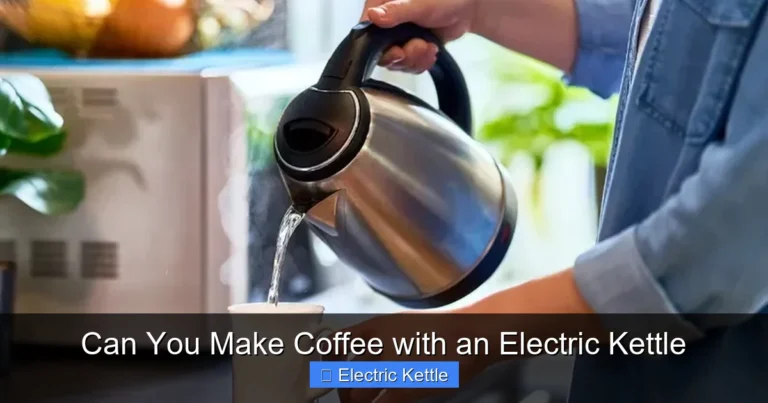 Can You Make Coffee with an Electric Kettle