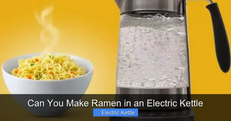 Can You Make Ramen in an Electric Kettle
