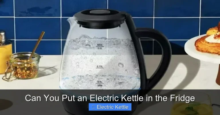 Can You Put an Electric Kettle in the Fridge