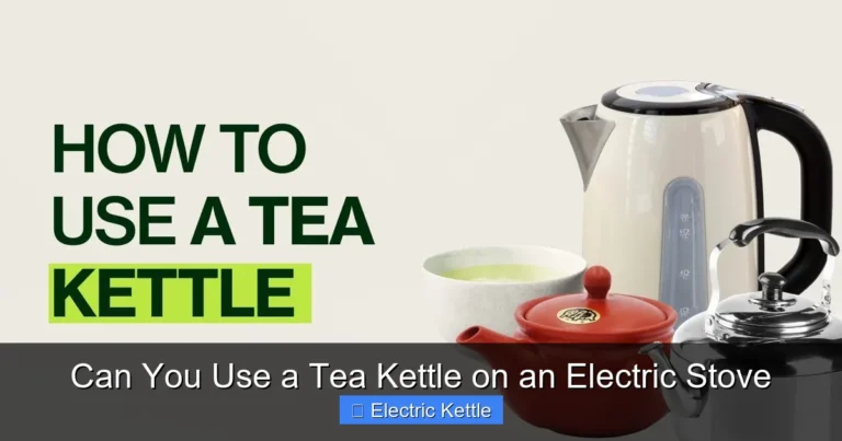 Can You Use a Tea Kettle on an Electric Stove
