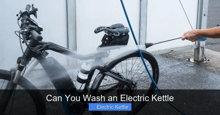 Can You Wash an Electric Kettle