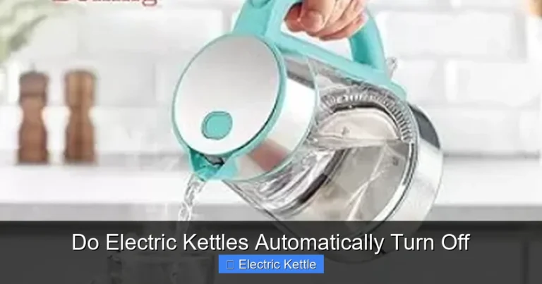 Do Electric Kettles Automatically Turn Off