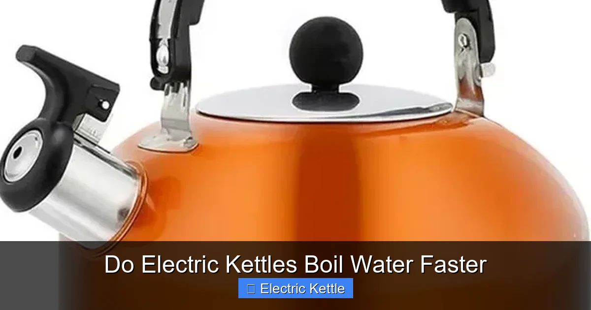 Do Electric Kettles Boil Water Faster