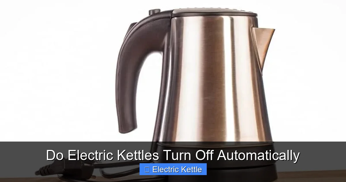 Do Electric Kettles Turn Off Automatically