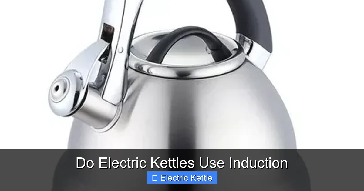 Do Electric Kettles Use Induction